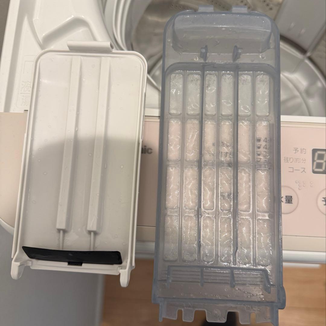 美品 2025年製 パナソニック 全自動電気洗濯機 NA-F6B3