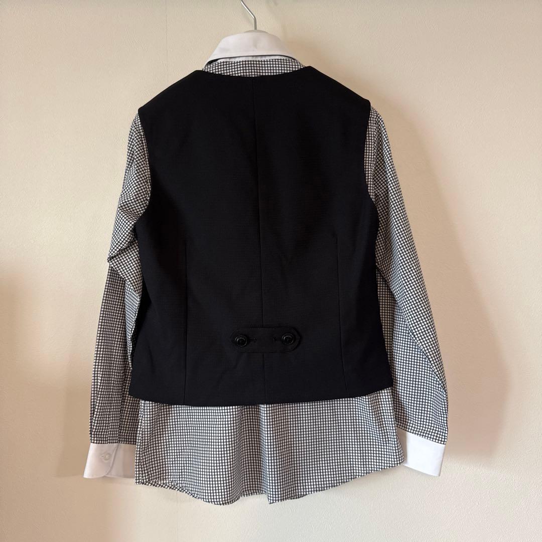 【きき】CHOPIN フォーマル　スーツ ブラック 黒　セットアップ　中受