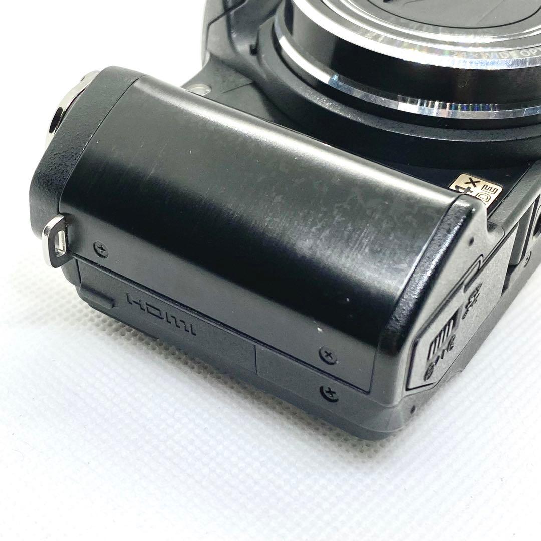 【動作品】OLYMPUS SZ-14 コンパクトデジタルカメラ　ブラック