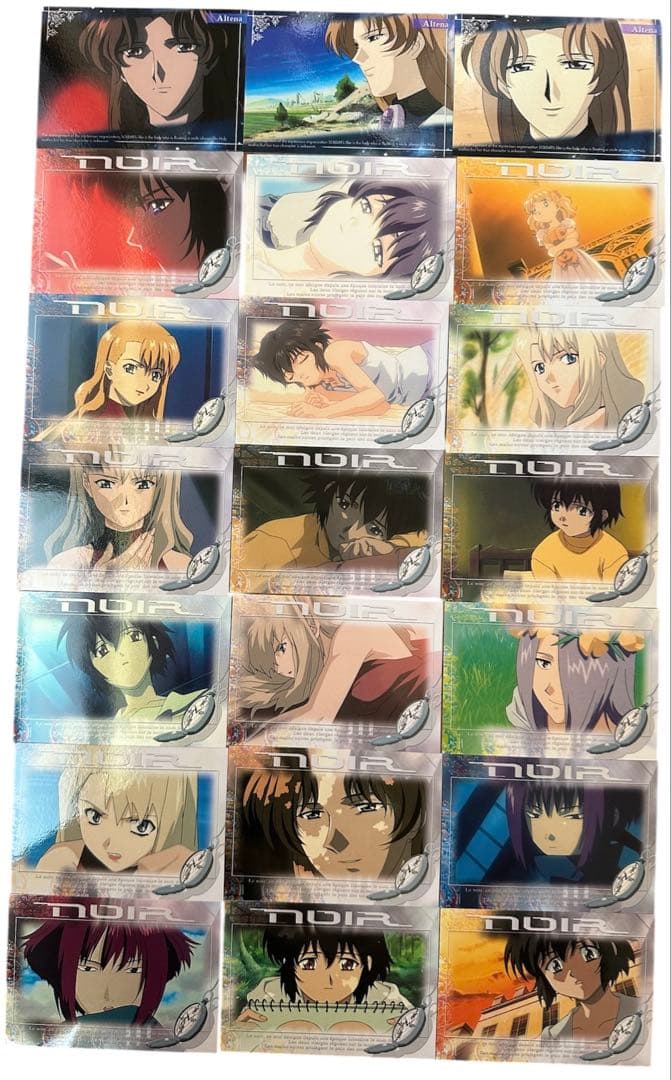 ノワール NOIR アニメ 夕叢霧香 夕叢 トレーディングカード カード トレカ