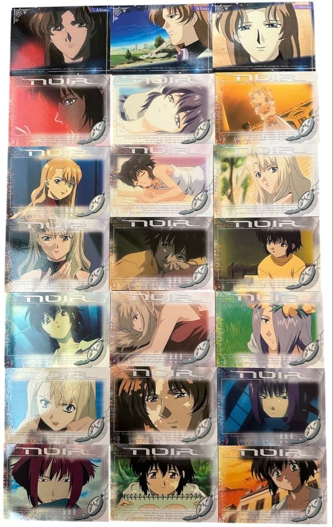 ノワール NOIR アニメ 夕叢霧香 夕叢 トレーディングカード カード トレカ