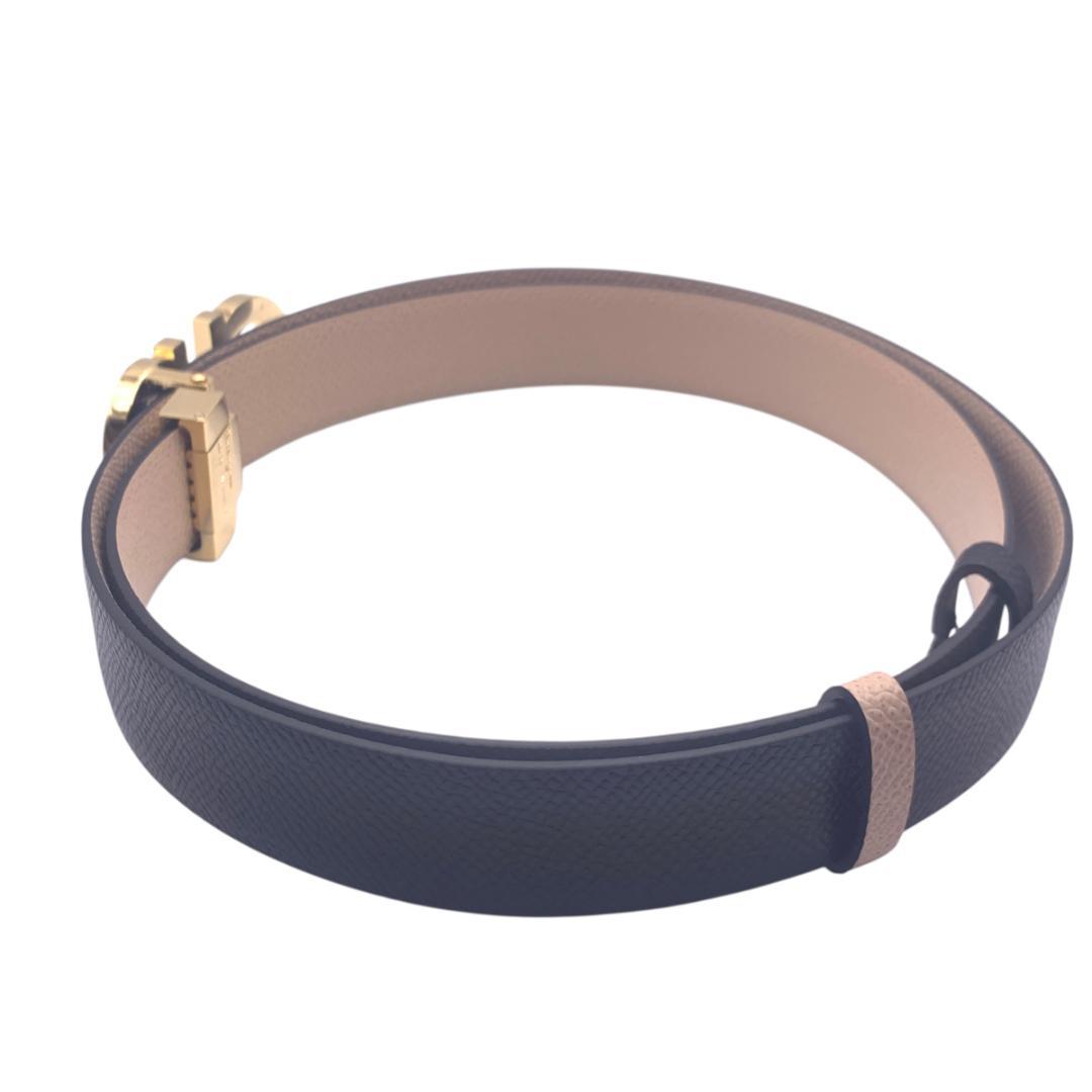 美品Ferragamo フェラガモ　ベルト リバーシブル　カット可 最大95cm