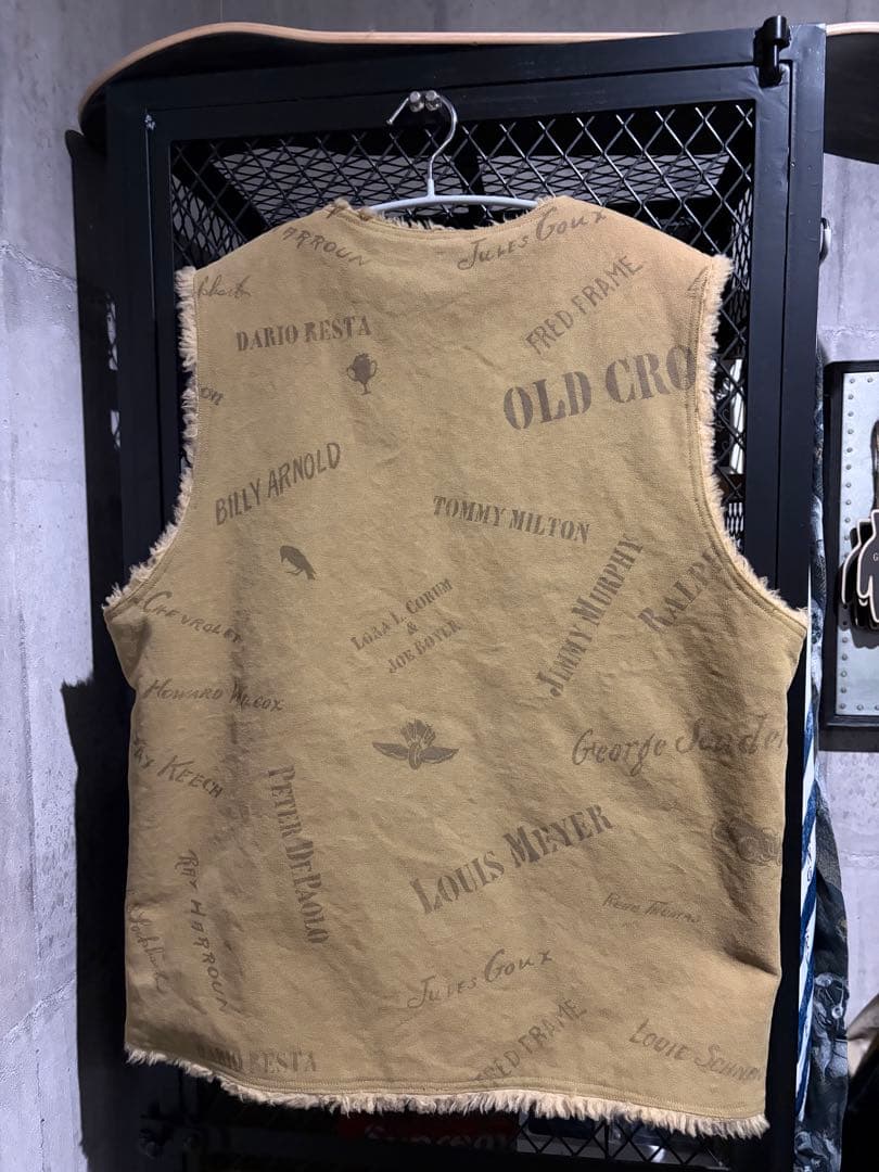 oldcrow ボアベスト　THE BRICKYARD VEST