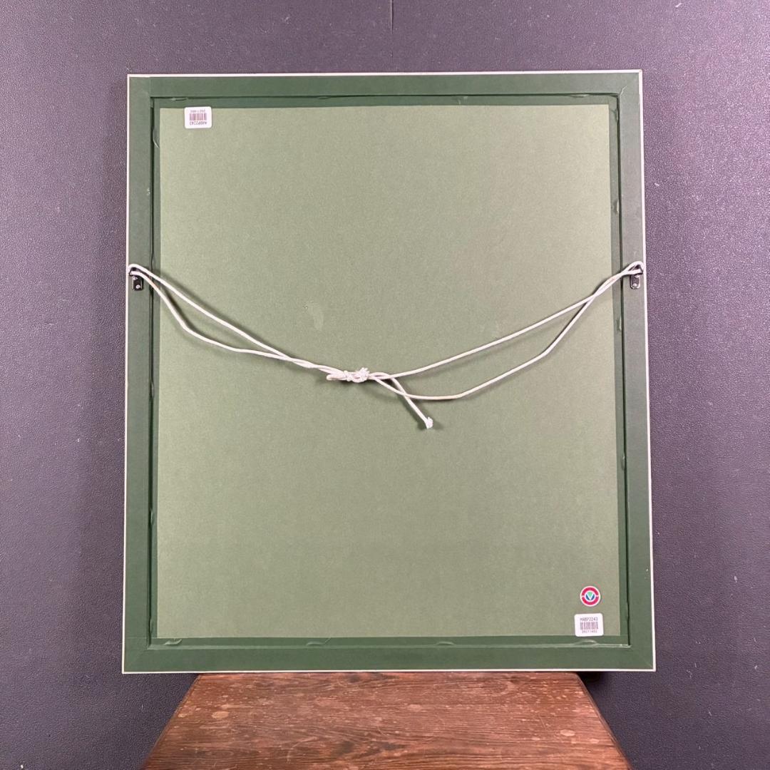 美品 金圭泰「鶴と亀」リトグラフ 直筆サイン入 額縁入 韓国現代美術画家 縁起物