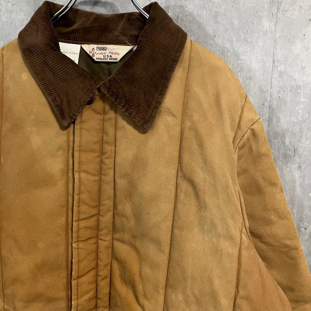 うふふ様WallsカバーオールXLダックキャンバスUSA製70s〜80sアウトド