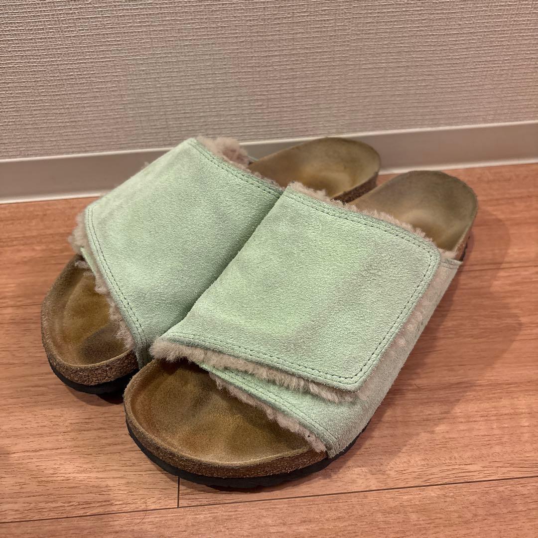 靴 Stussy Birkenstock Solana Green 41