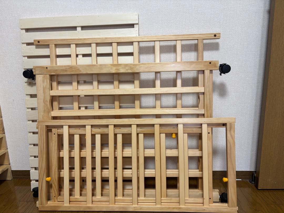 美品　ミニベビーベッド