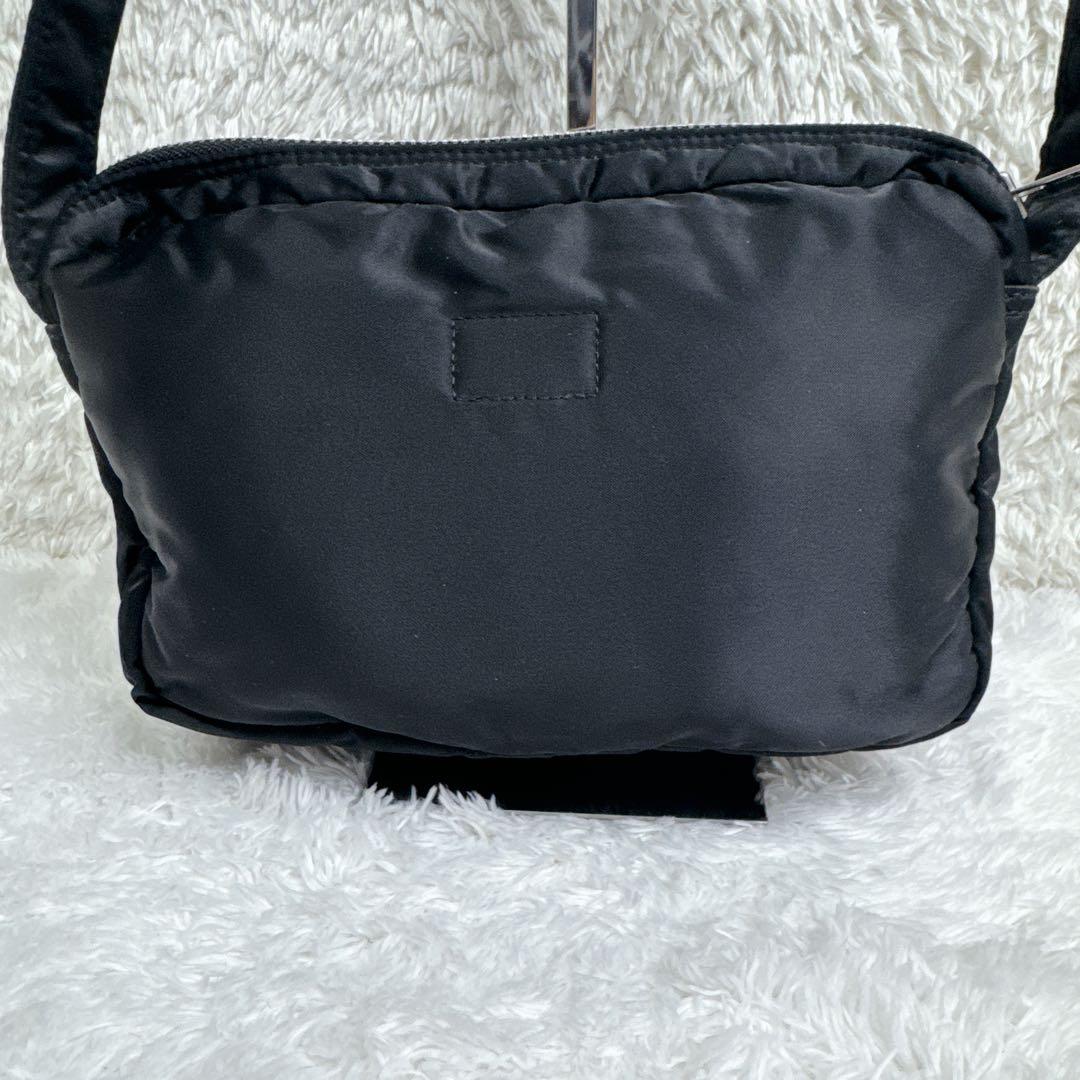 【未使用級】 PORTER ポーター タンカー 2層 ショルダーバッグ S クロ