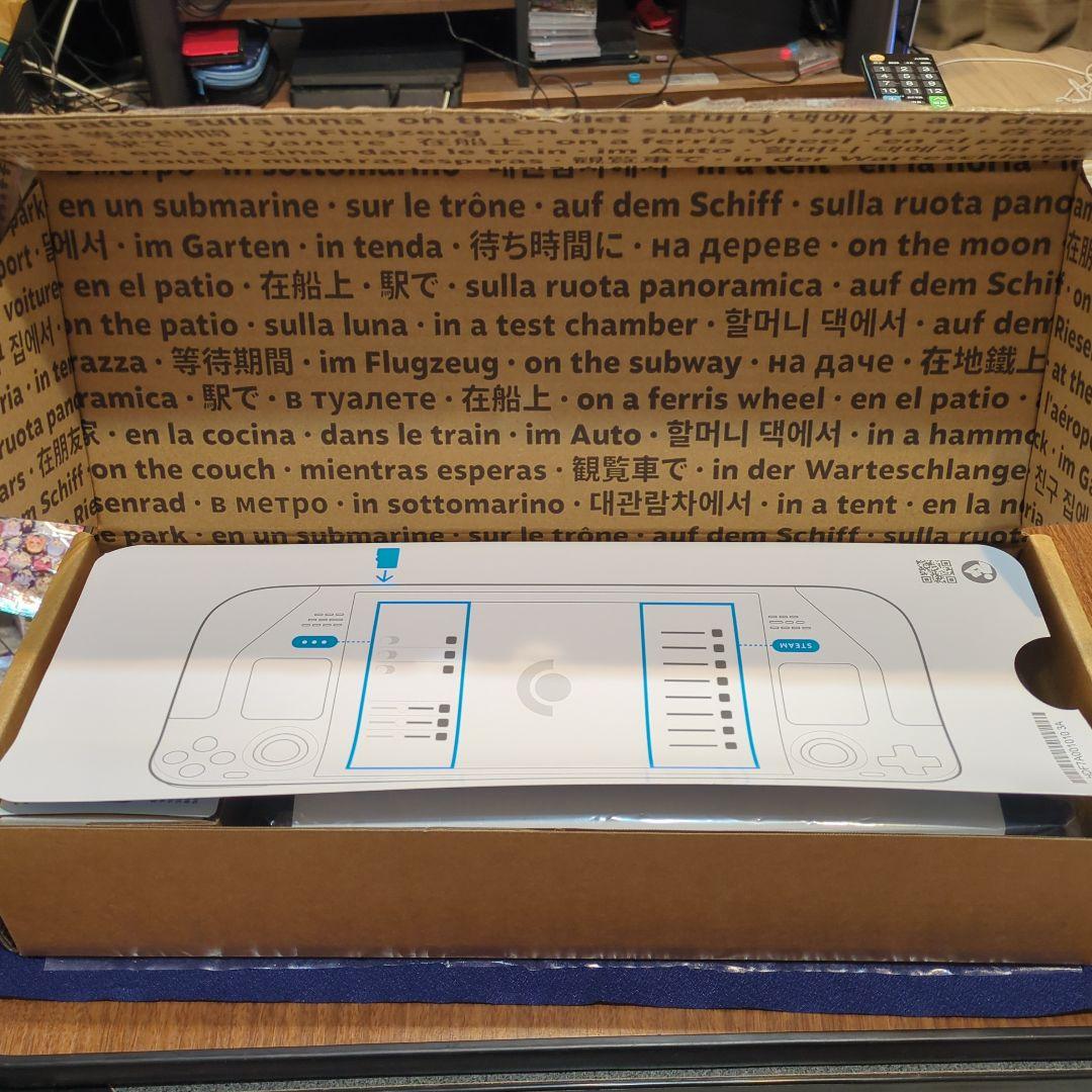Steamdeck LCD 1TB 換装済み、ケース付き