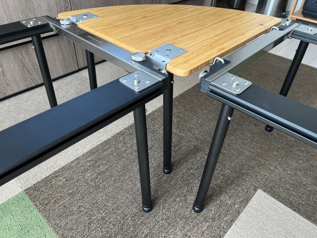 IGT 4way 400・500・ 550・660調整脚　ブラック　スノーピーク