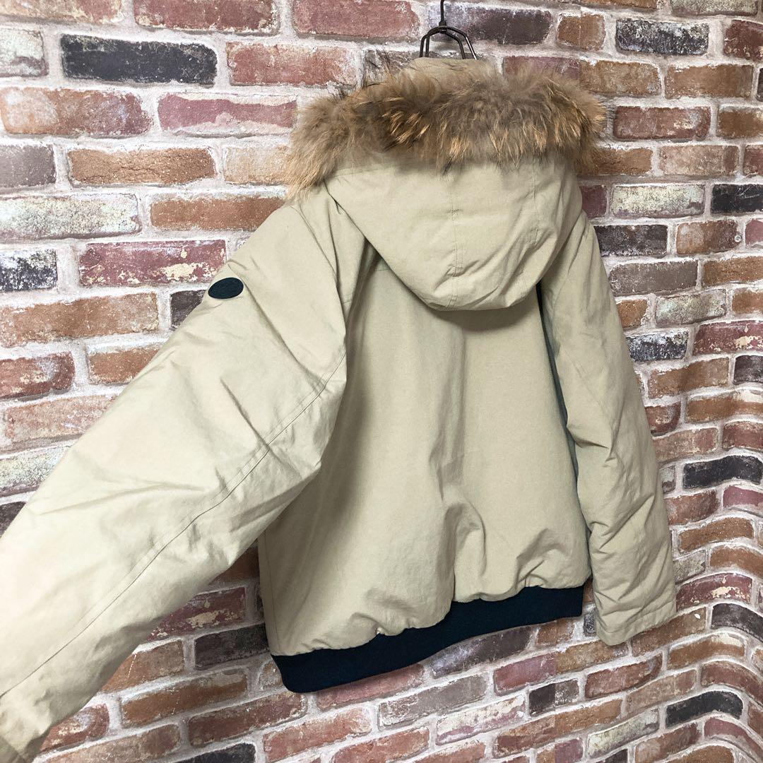 《希少》ディスカバリー　discovery ダウンジャケット　ファー付き　XL