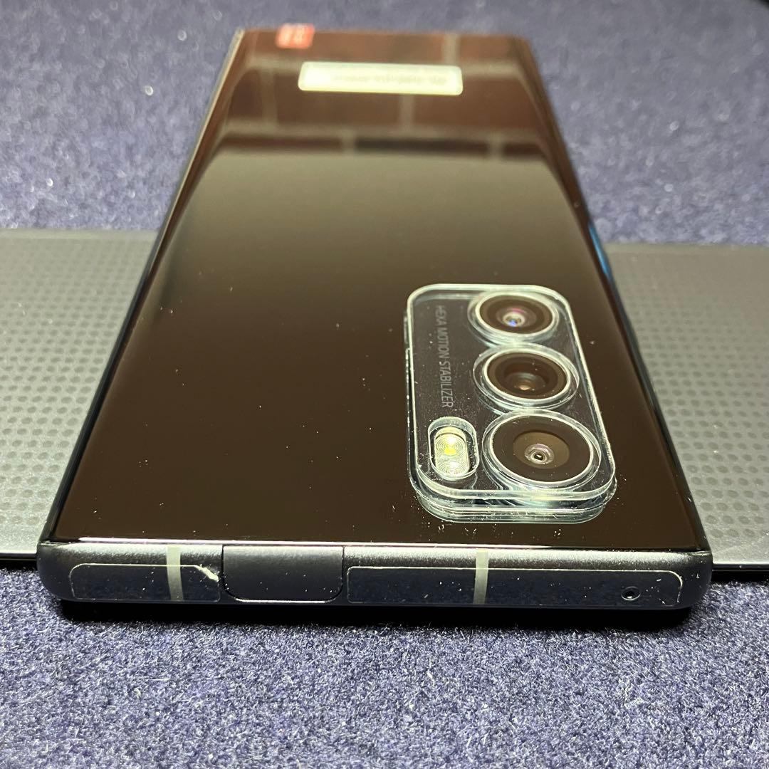 希少 新品同様 LG WING 8/128GB LM-F100N ブラック