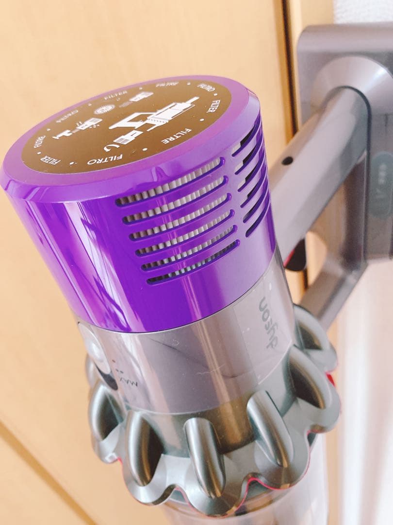 【動作○】ダイソン　SV12コードレスクリーナー　充電アダプター付き