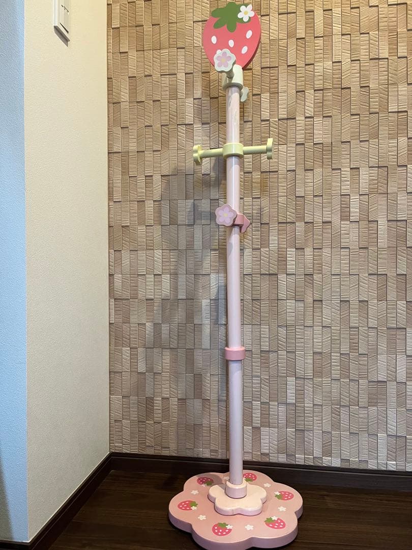 マザーガーデン 野いちごハンガースタンド 木製ハンガースタンド