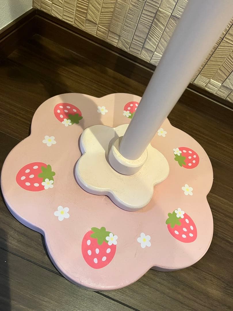 マザーガーデン 野いちごハンガースタンド 木製ハンガースタンド