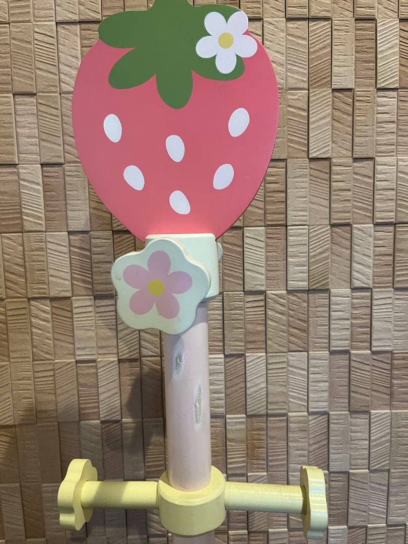 マザーガーデン 野いちごハンガースタンド 木製ハンガースタンド