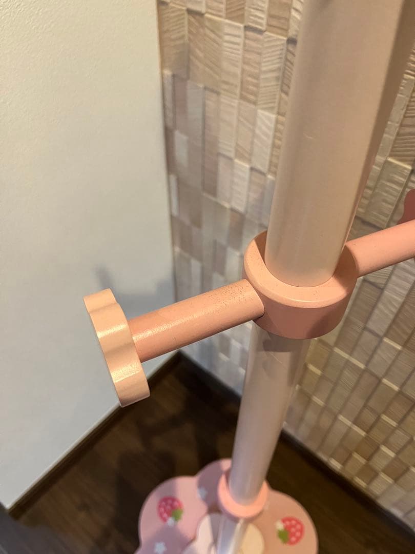 マザーガーデン 野いちごハンガースタンド 木製ハンガースタンド