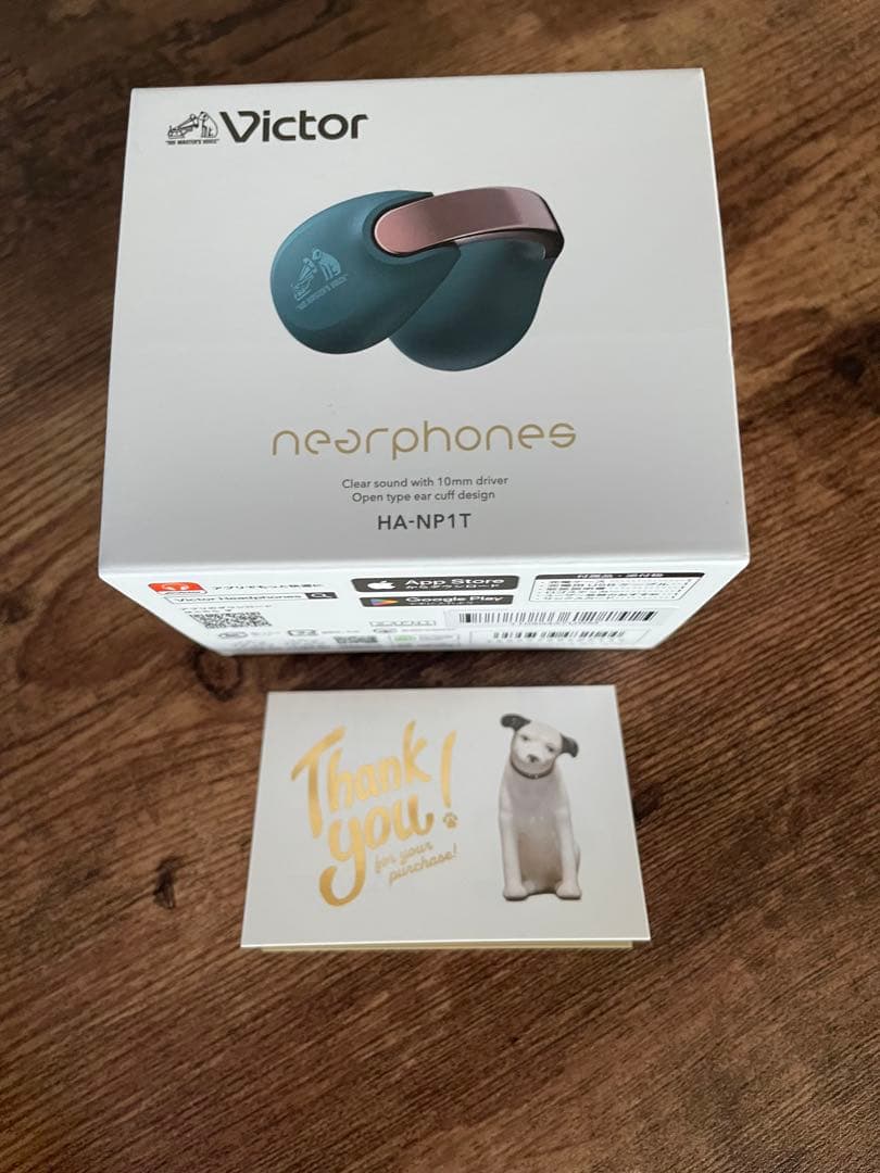 Victor イヤーカフ型ワイヤレスイヤホン HA-NP1T