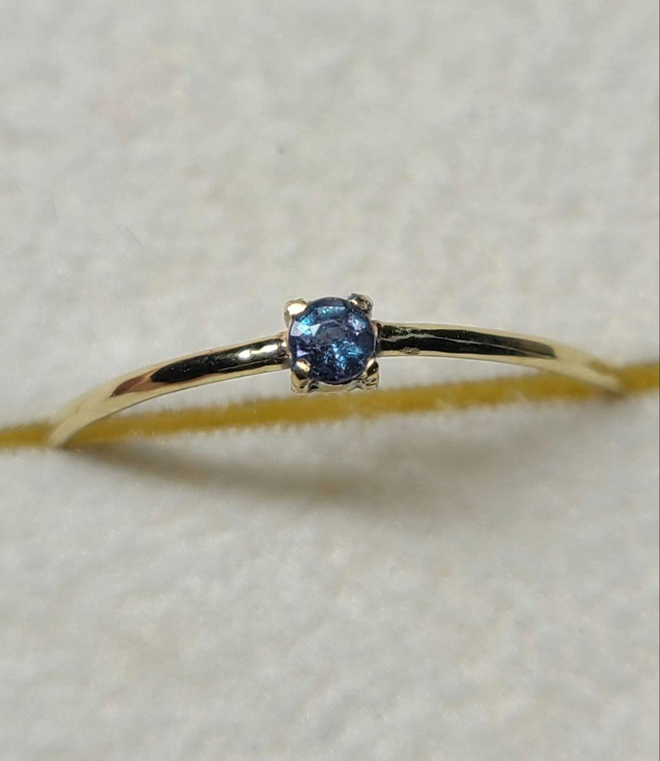 狐華万華鏡の煌めき!!★ブラジル産アレキサンドライト★リングオーダー