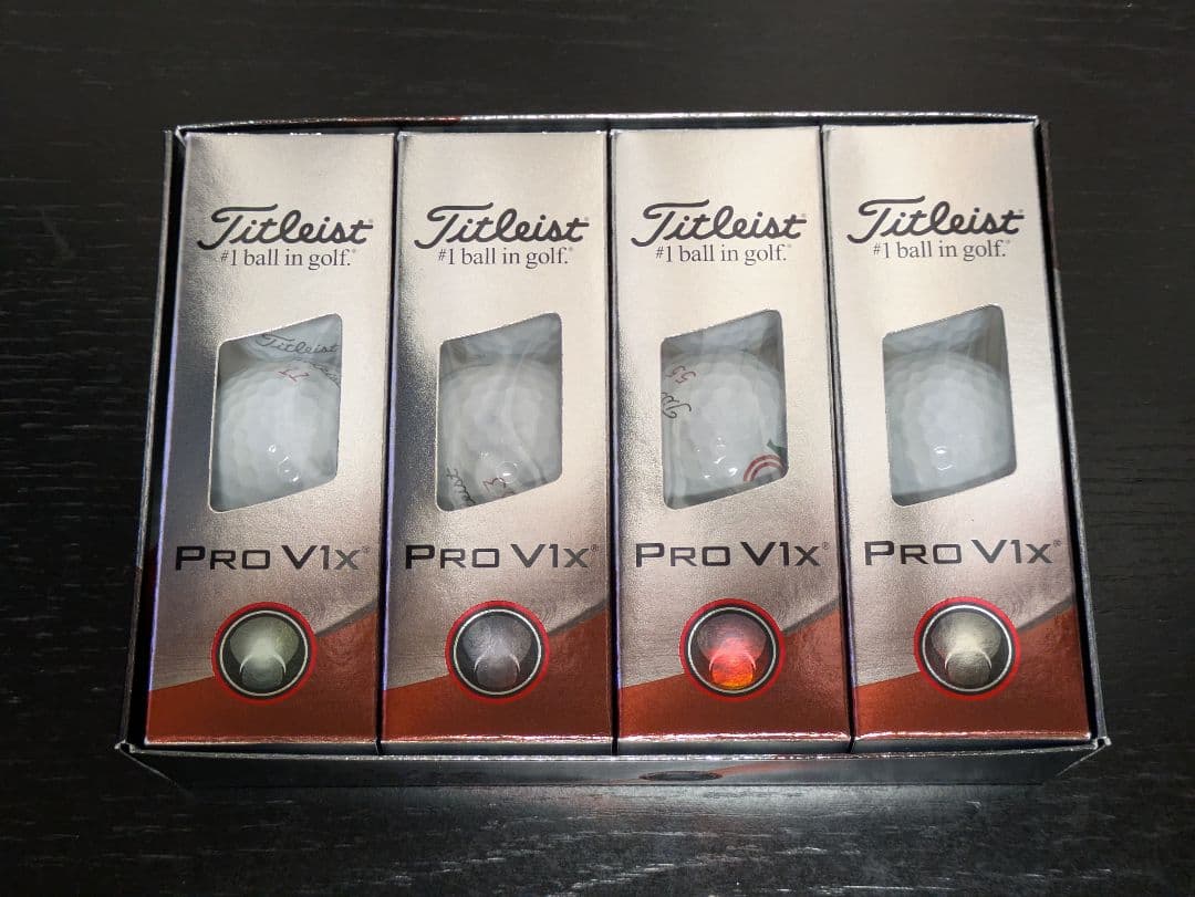 【新品】Titleist Pro V1x ゴルフボール 2箱セット