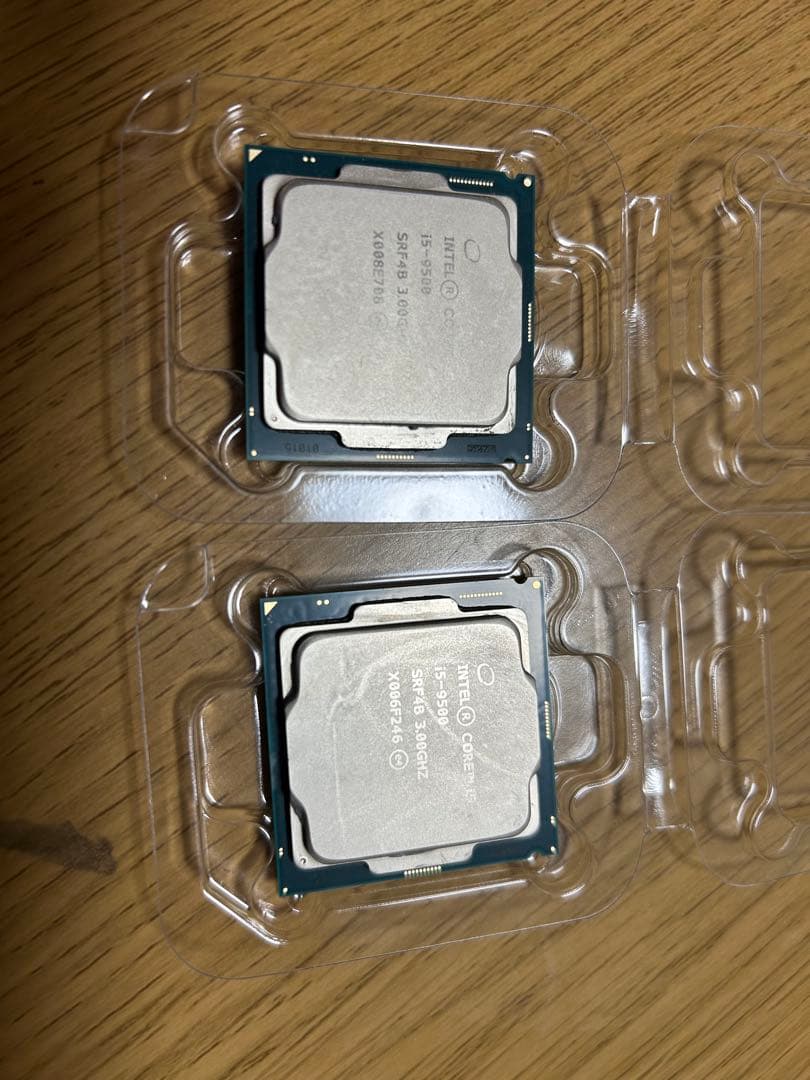 CPU Intel Core i5-9500 中古 2個セット