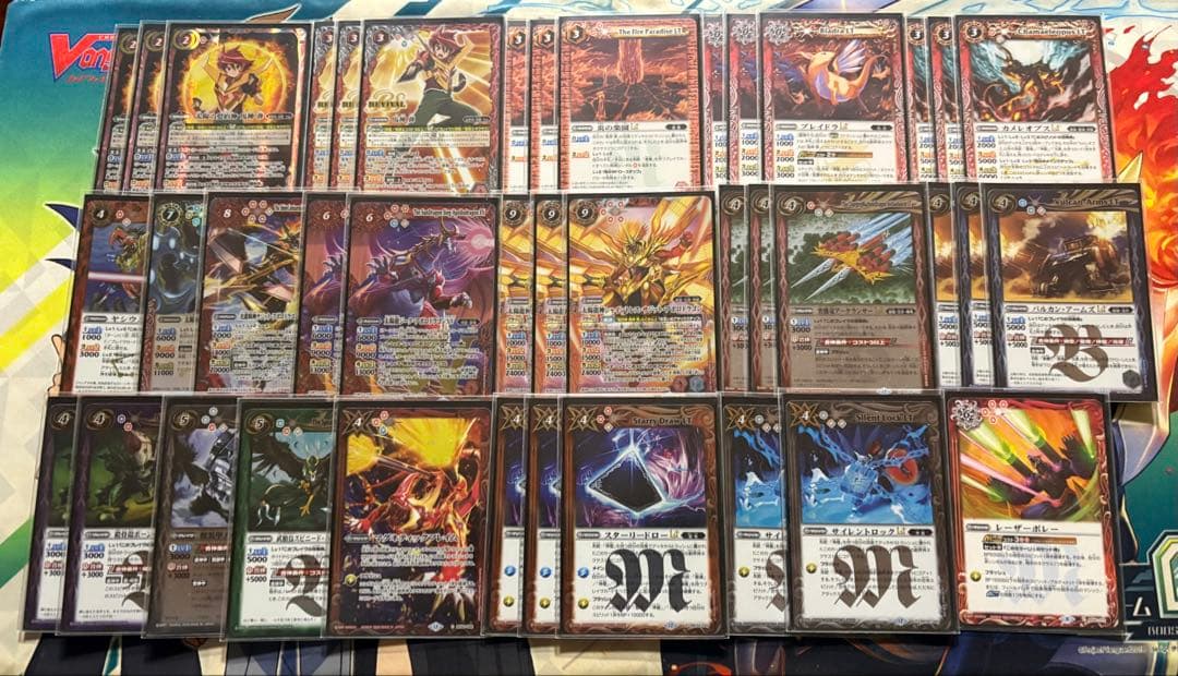 バトルスピリッツ　赤神星　馬神弾　デッキ40枚