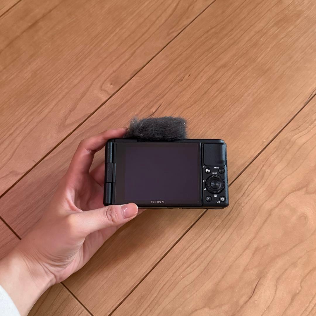 美品Sony ZV-1Gソニーブイログカムシューティング グリップキットvlog
