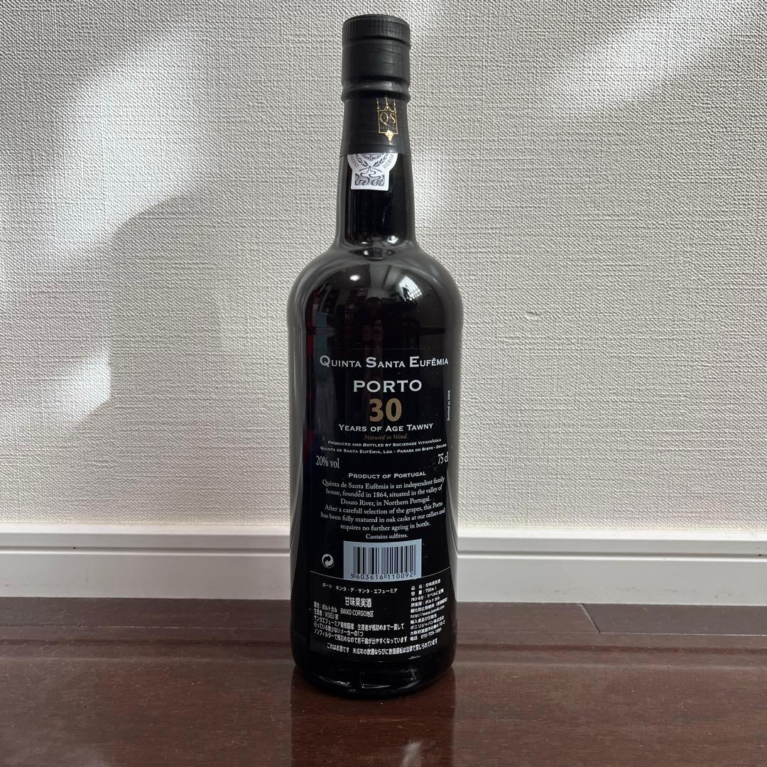 ポートワイン キンタ・デ・サンタ・エフューミア 30年 750ml 20%