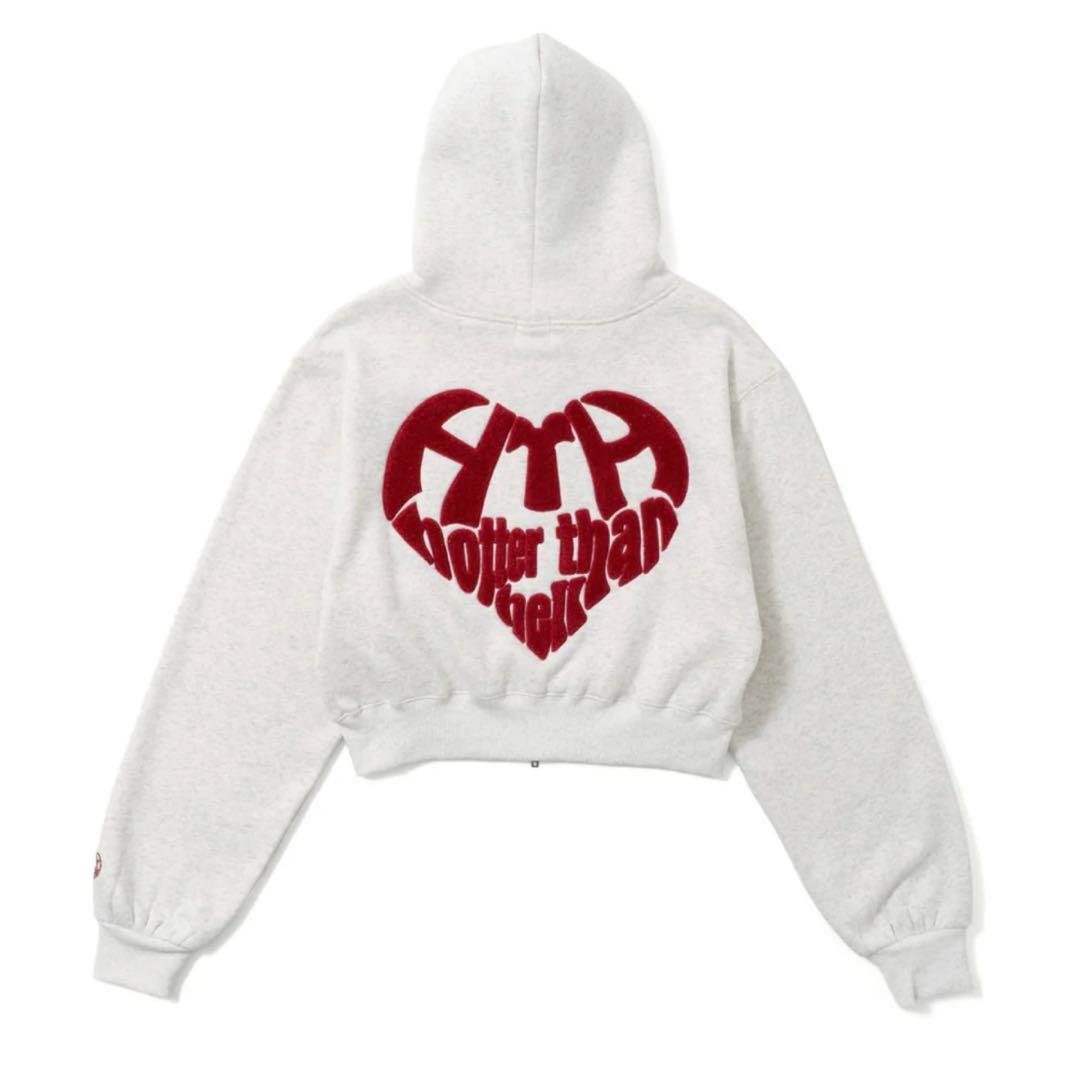 Hotter Than Hell （HTH）ロゴジップパーカー 刺繍