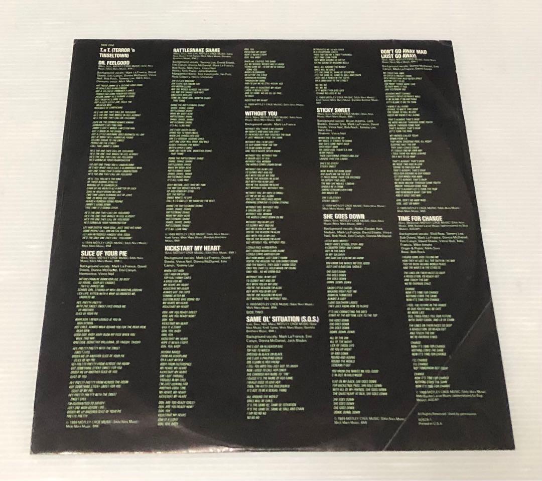 Mötley Crüe – Dr. Feelgood / US盤