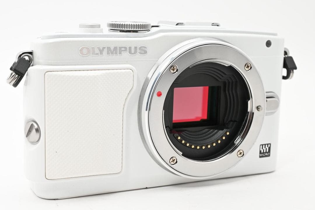 【外観美品】OLYMPUS PEN Lite E-PL6 ジャンク ホワイト
