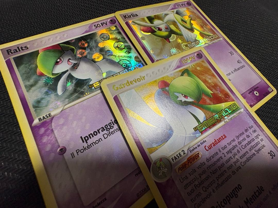 ポケモンカード サーナイト キルリア ラルトス イタリア語 英語