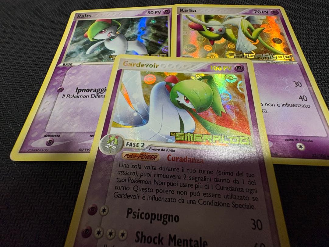 ポケモンカード サーナイト キルリア ラルトス イタリア語 英語