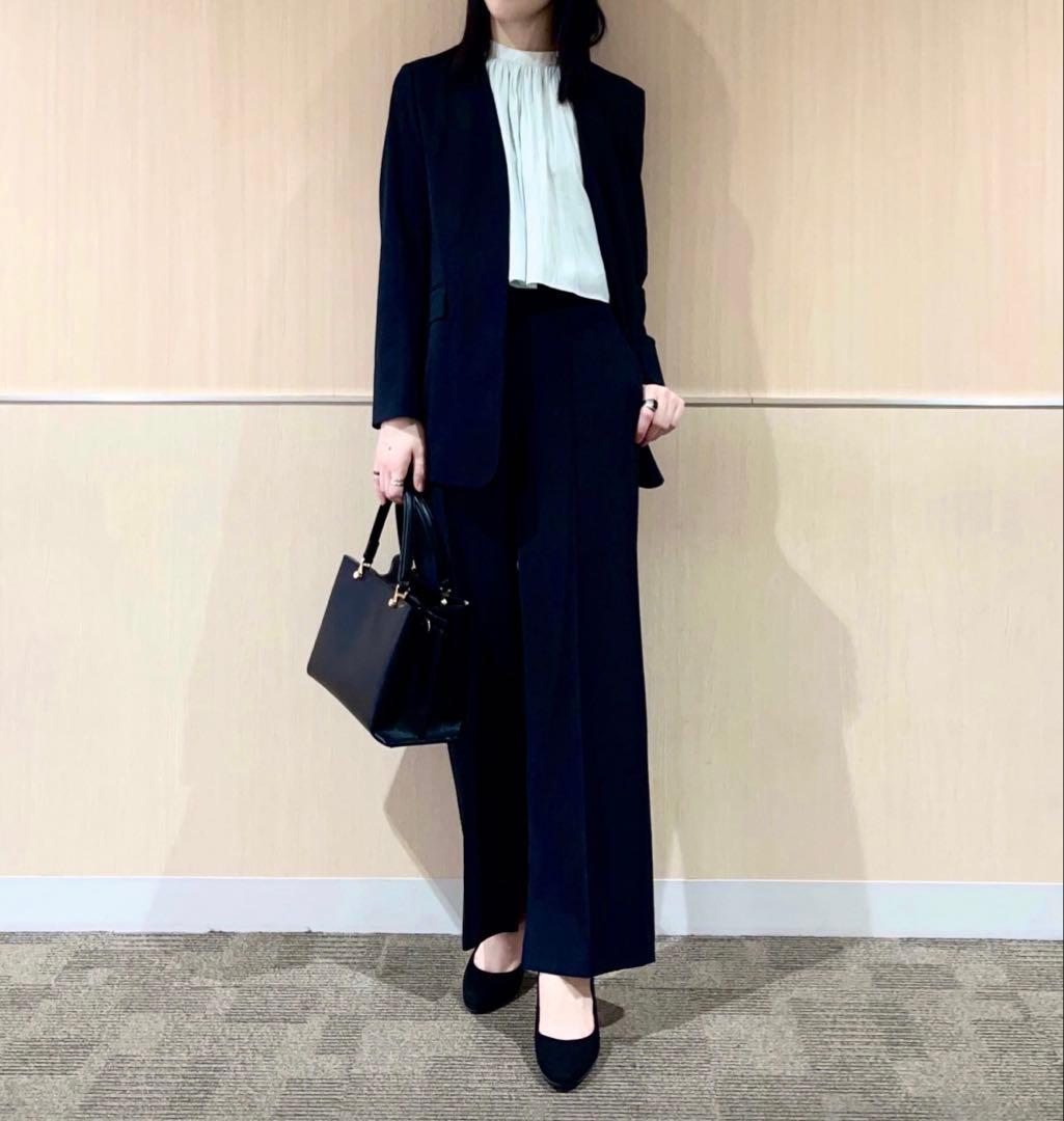 【新品】PLST ハイストレッチトリコット カラーレスジャケット S プラステ