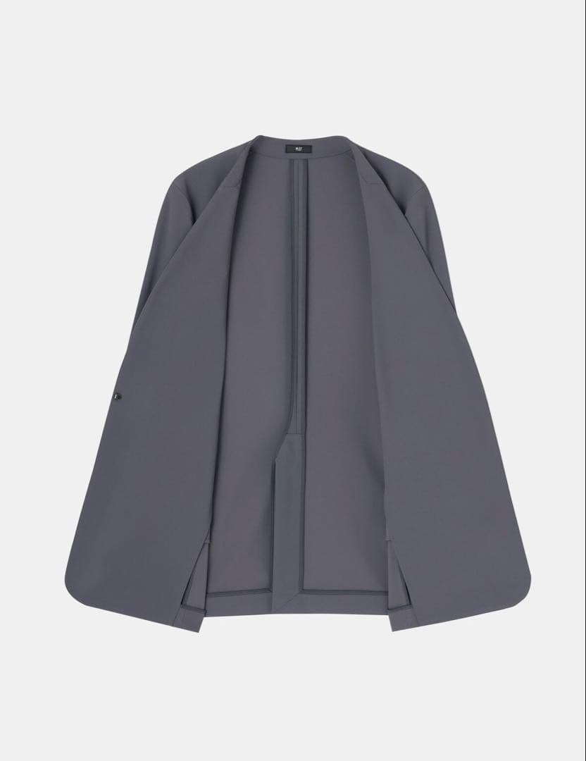 【新品】PLST ハイストレッチトリコット カラーレスジャケット S プラステ