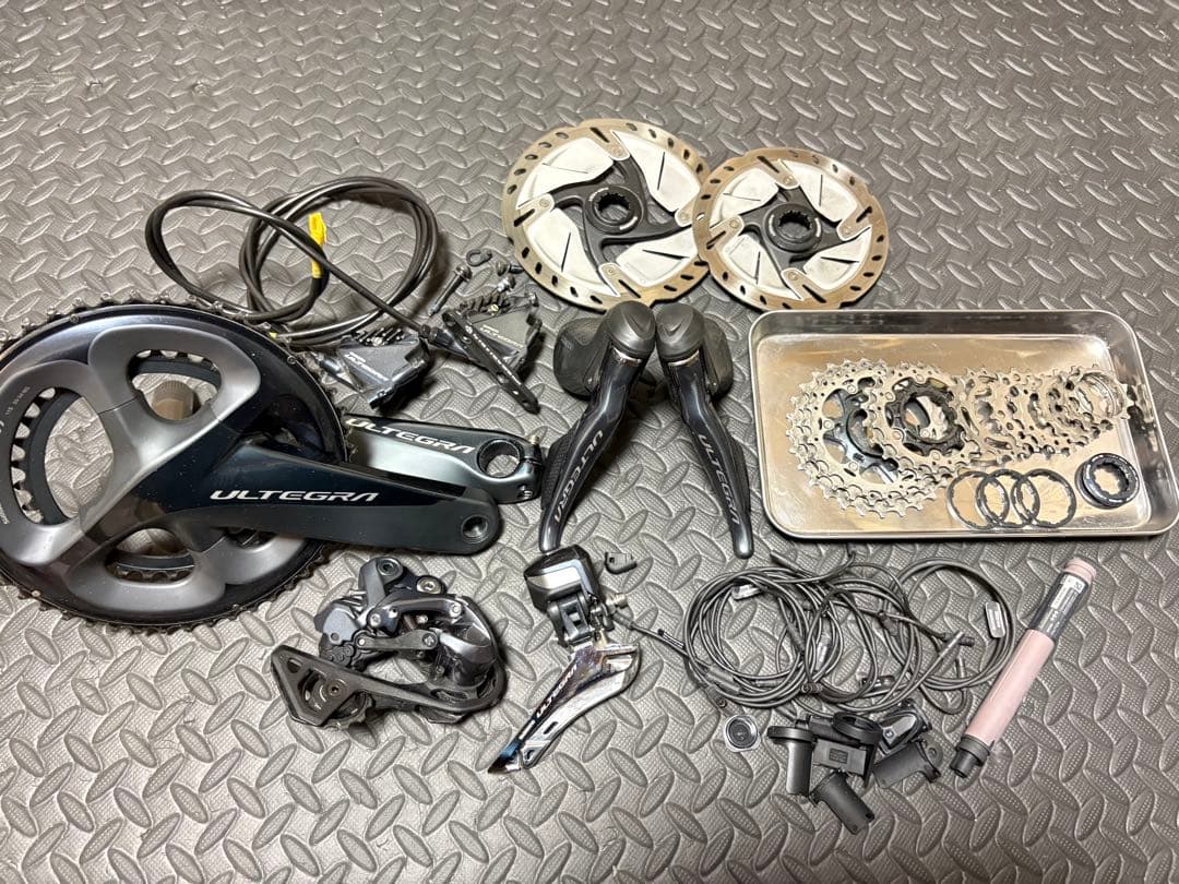 【美品】シマノ ULTEGRA R8070/8050 コンポフルセット