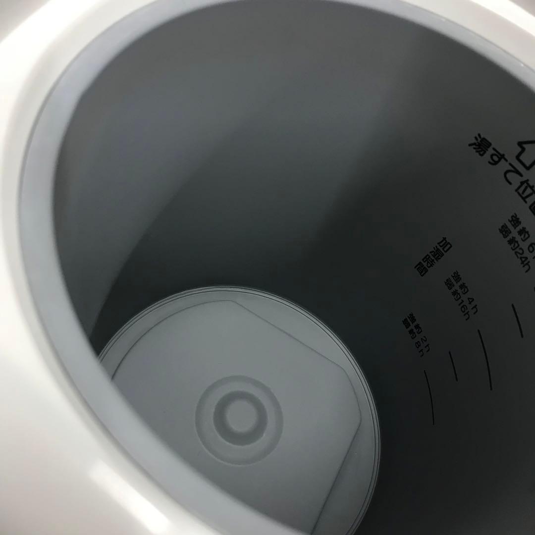 洗浄済　象印　スチーム式加湿器　EE-RR50　3L　ホワイト　②