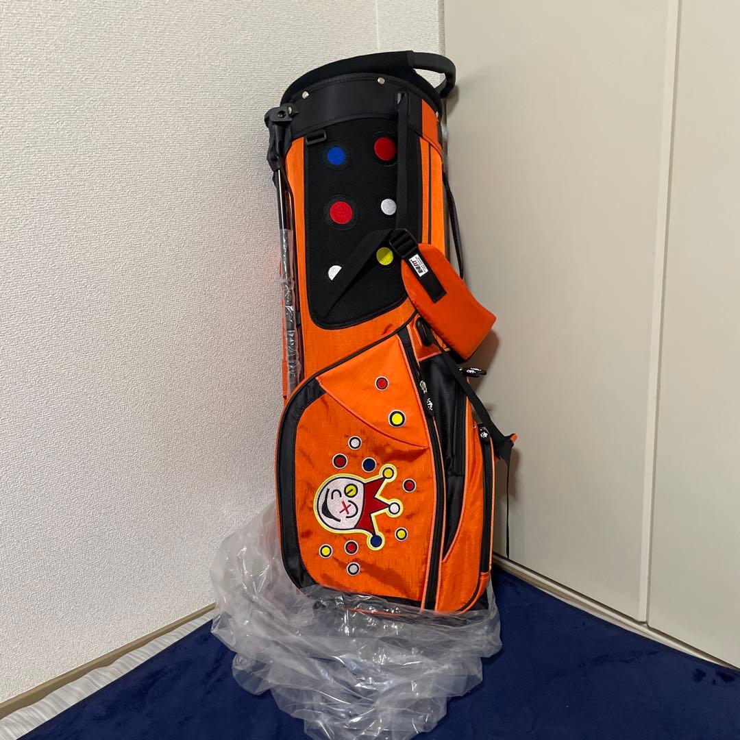 スコッティキャメロン　キャディバッグ　スタンド式　オレンジ