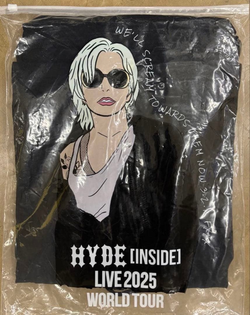 HYDE [INSIDE] LIVE 2025 パーカー☆Mサイズ