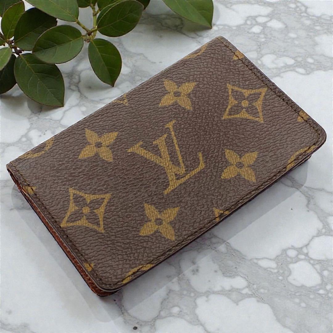 【希少】ルイヴィトン・カードケース・ポシェット・カルト ヴィジット・モノグラム