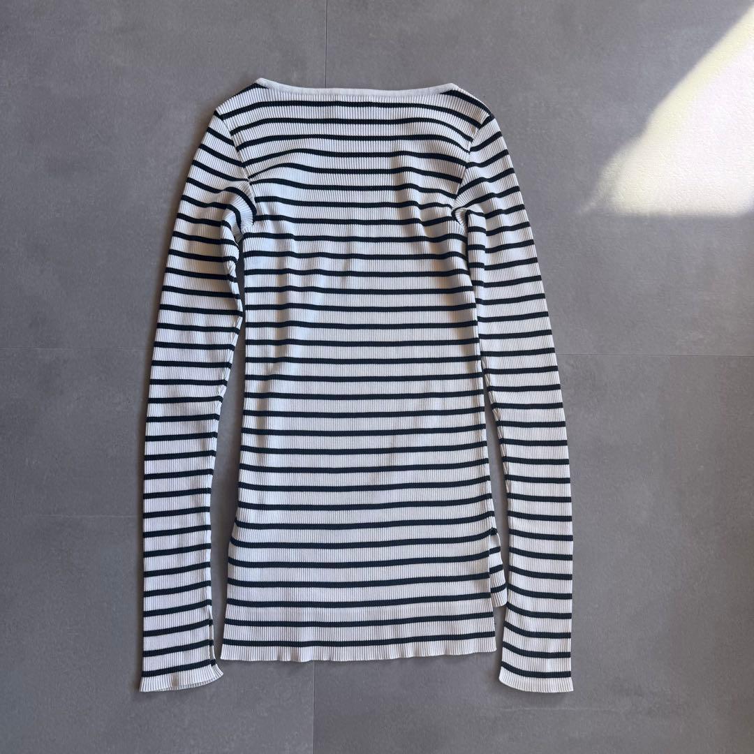 【美品✨】AURALEE × RonHerman 別注 ギザボート 白黒