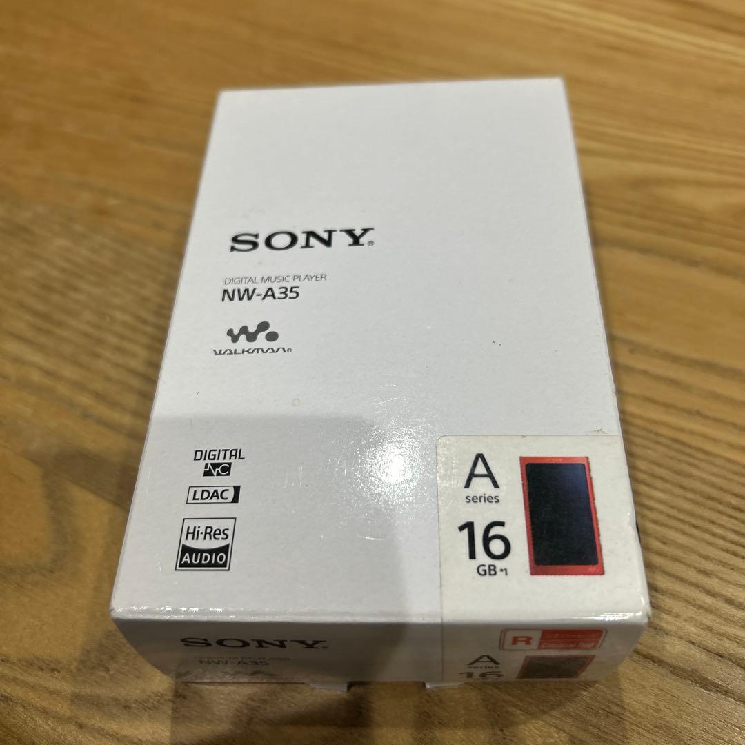 SONY WALKMAN NW-A35 Aseries 16GB シナバーレッド