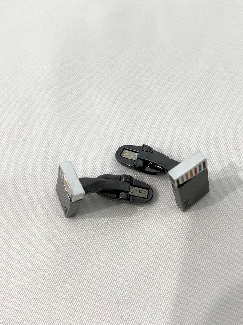 ポールスミス　Paul Smith ストライプ　カフス　ネクタイピン　セット