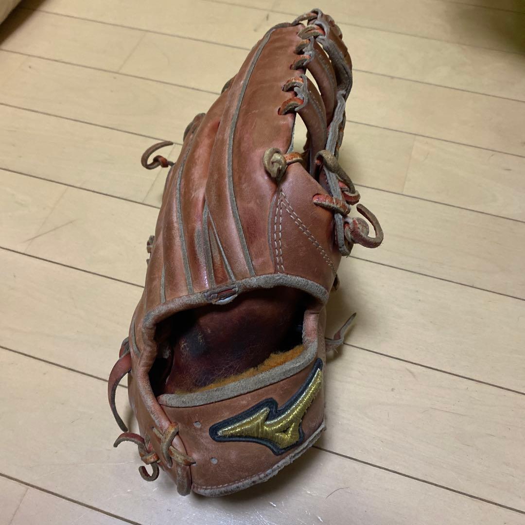 Mizuno プロモデル ブラウンレザーグローブ