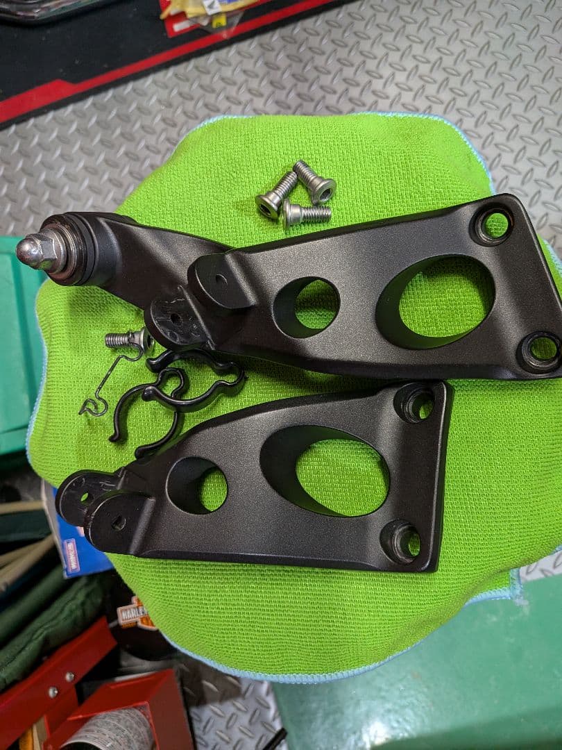 KawasakiZRX1200ダエグ純正ウィンカーなど純正部品。