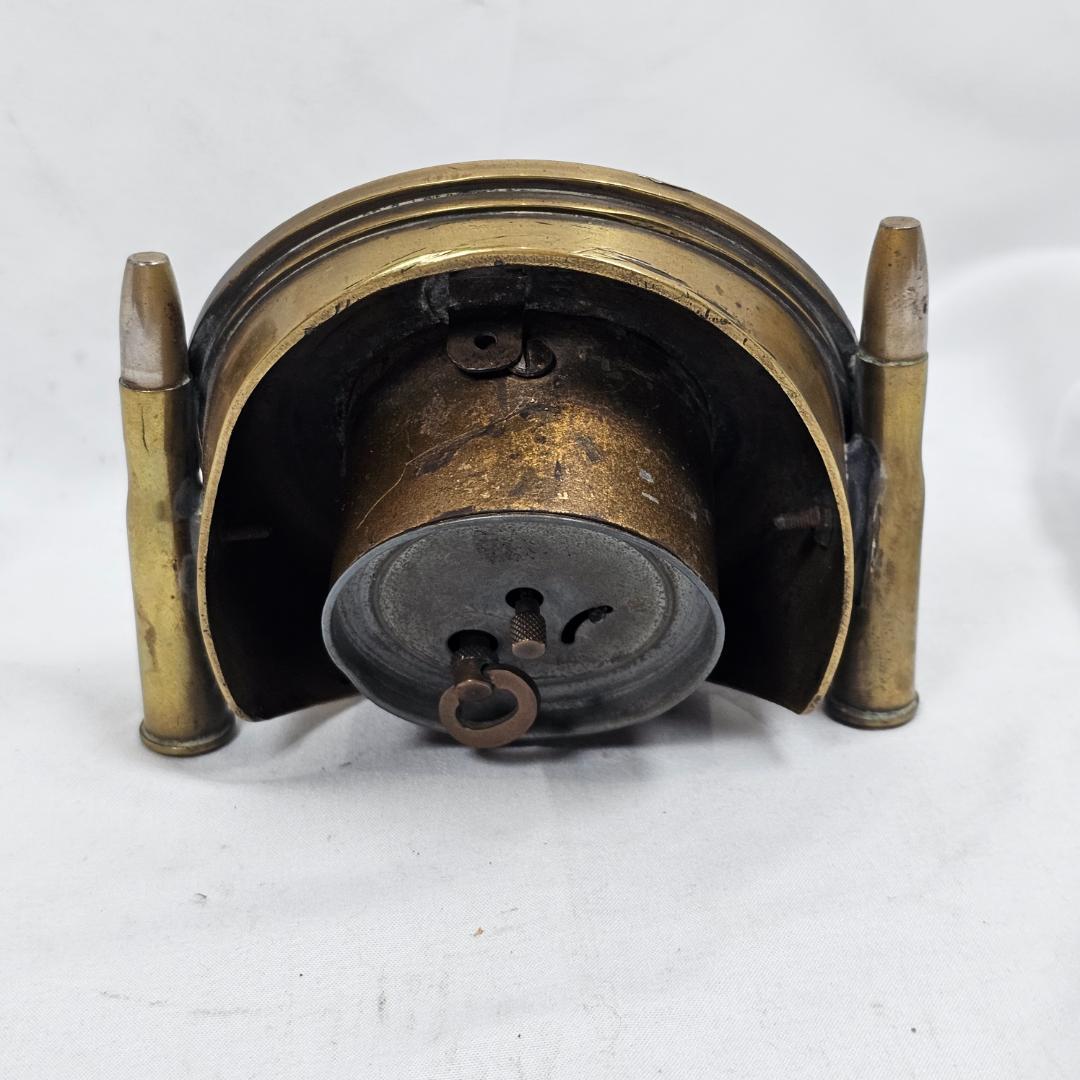 【希少】顕微鏡+1900年代 デッドストック 目覚まし時計 ジャンク品