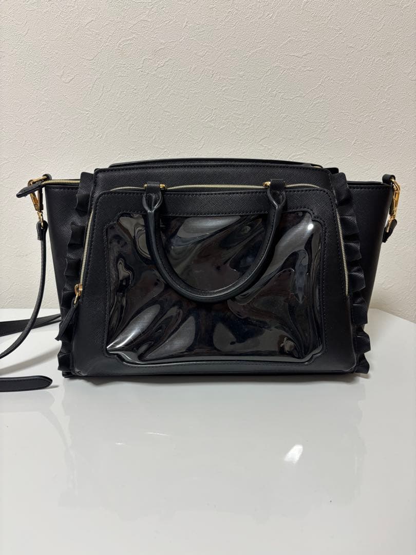 & chouette 推し事バッグ ブラック