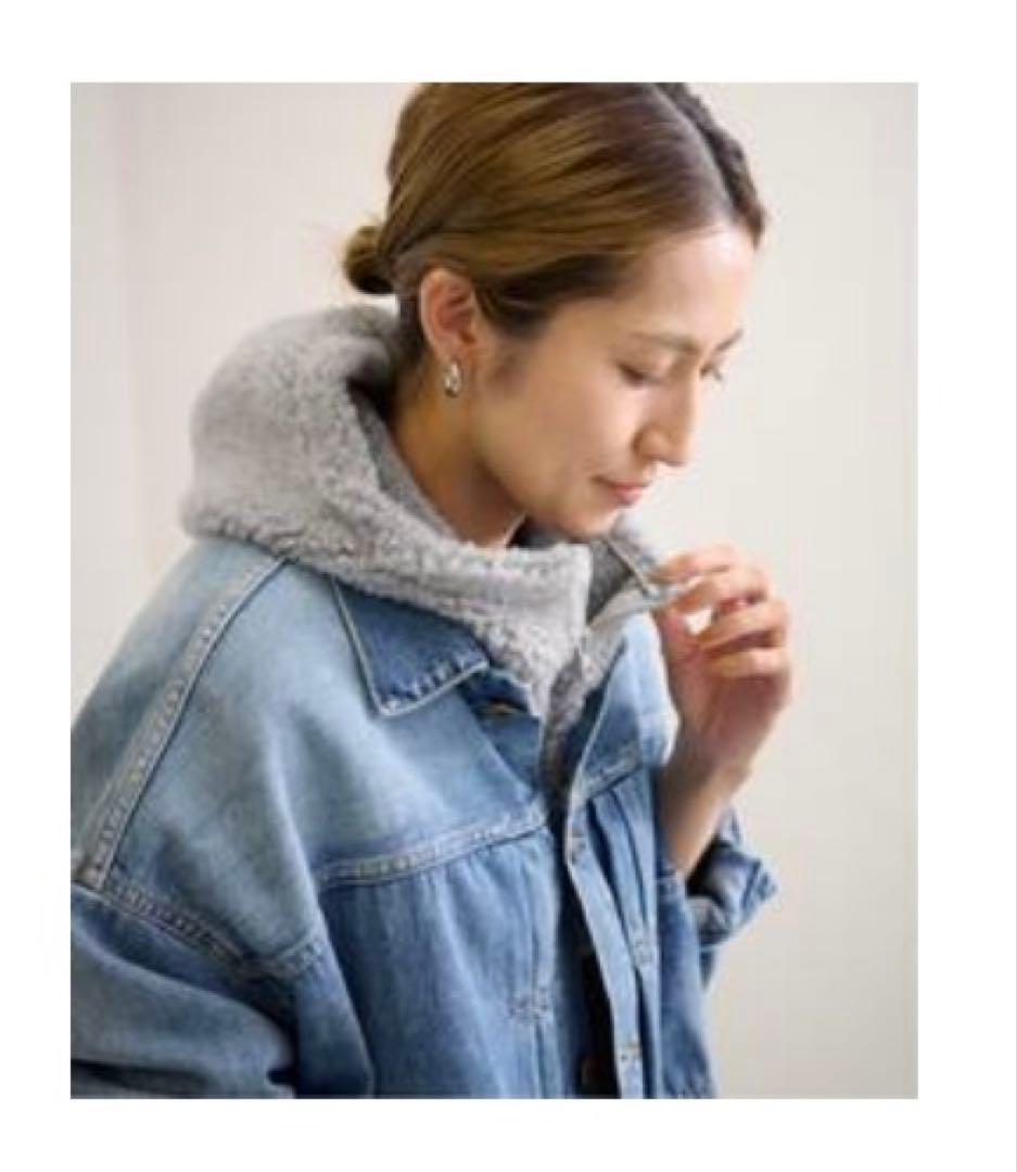 値下げCOLD BREAKER/コールドブレーカー別注HOODY 2フードグレー