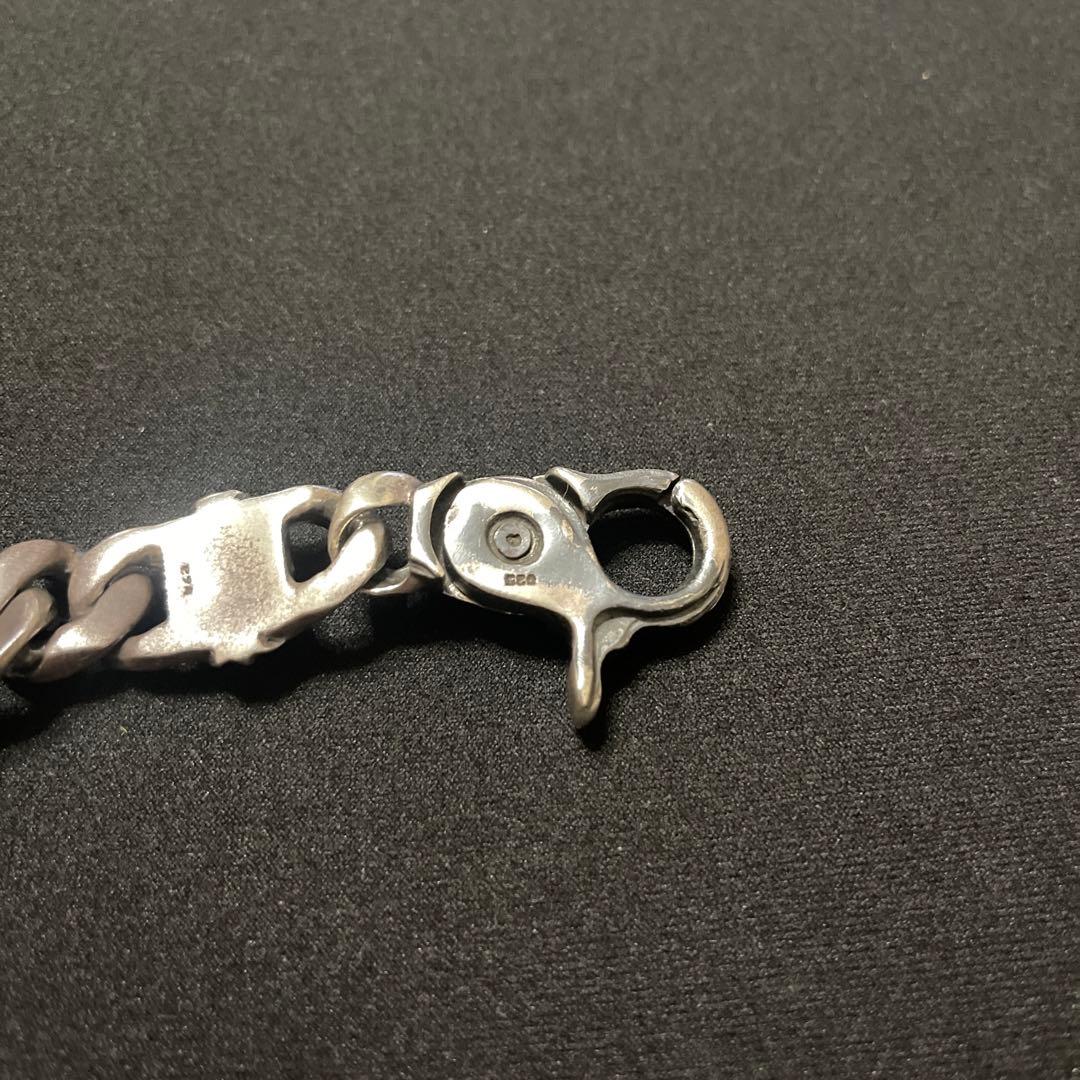 シルバー925 クロスボールウォレットチェーン　ブレスレット　セット　まとめ売り