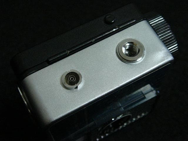 873247 撮影可 リコー オートハーフ E 青メタリック autohalf